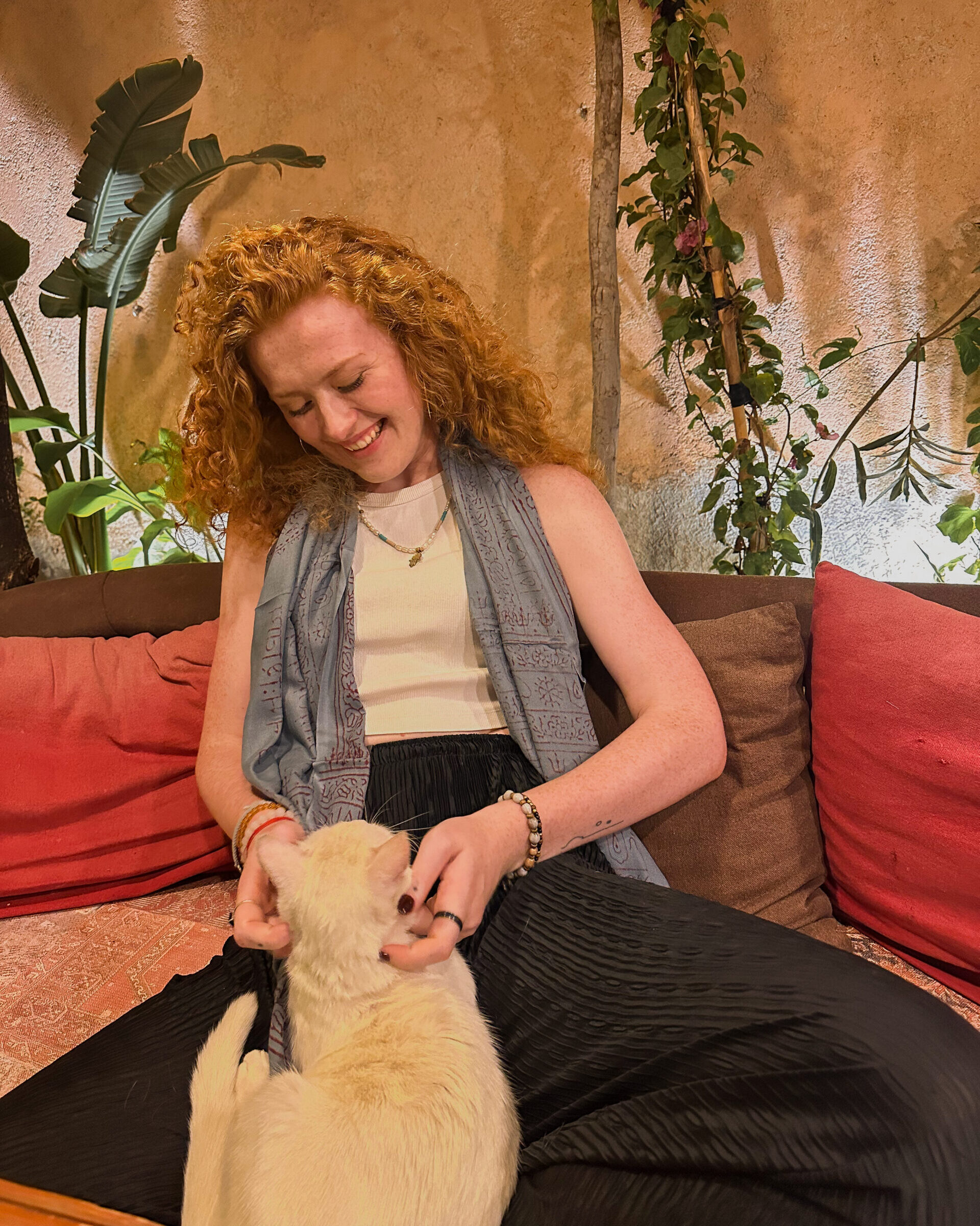 Siobhan Brazier, yoga and nervous-system practitioner at Ginger Roots Yoga in the Lowveld